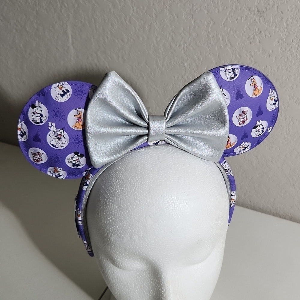 Loungefly Disney Ears Parks 100 years ears headband New Simulated Leather